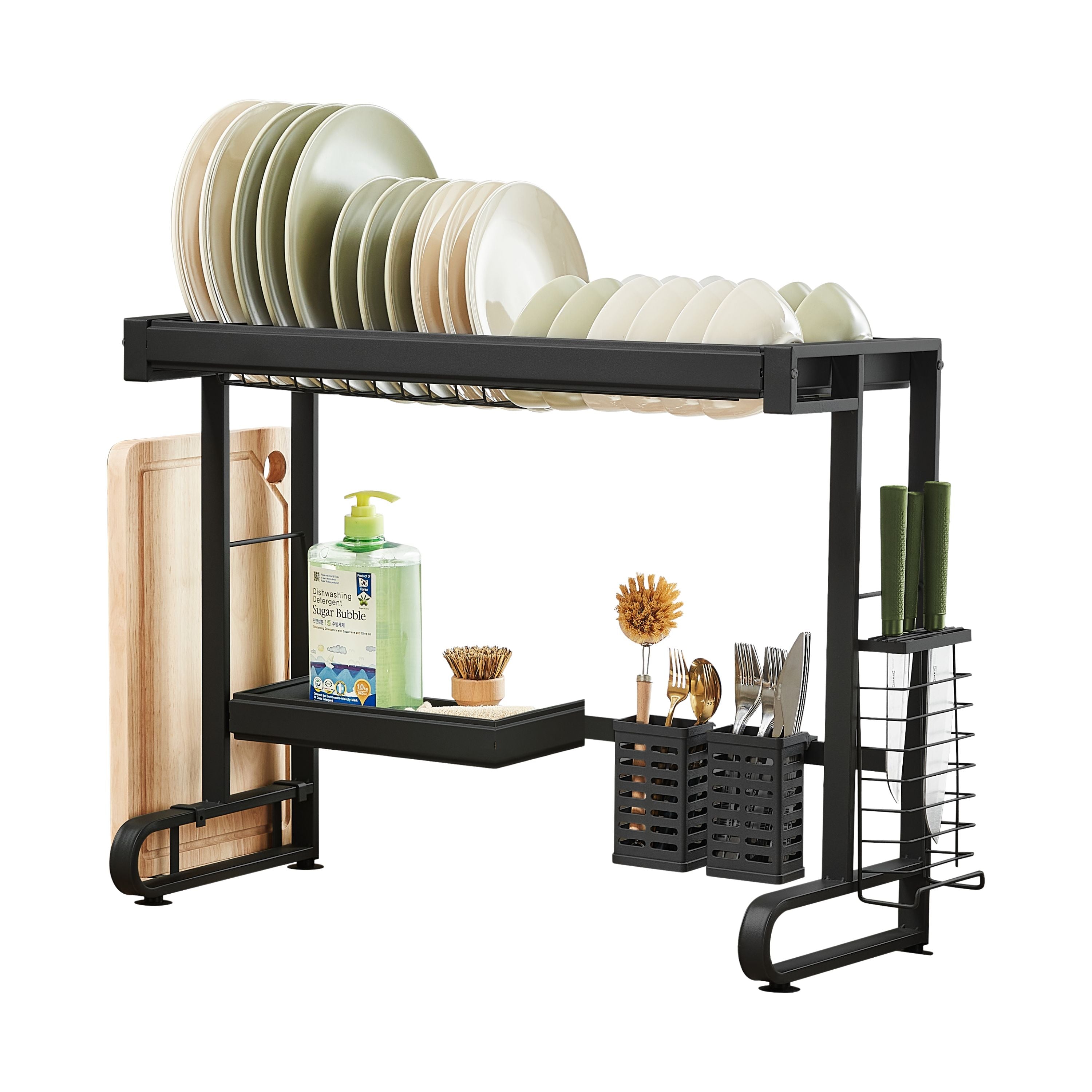 Escurridor De Trastes Smart Ideas Zurich De Acero Inoxidable Negro