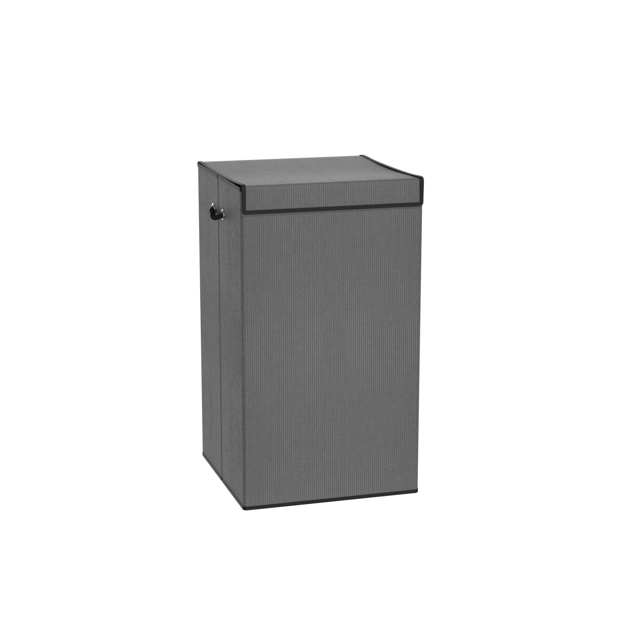 Cesto Para Ropa Plegable Smart Ideas Modelo Praga Gris Oscuro